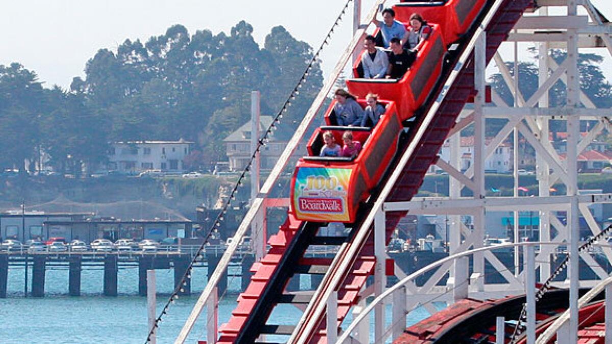 Santa Cruz Beach Boardwalk shoots for 1 million Giant Dipper